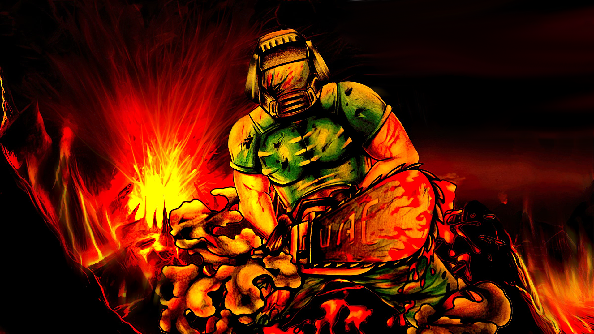 Brutal bosses. Проджект бруталити дум. Думгай из Doom 1.