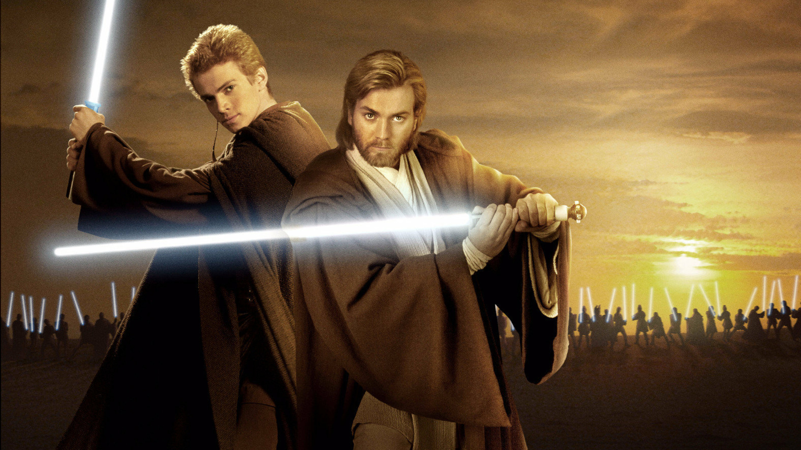 Anakin Skywalker Ewan Mcgregor Hayden Christensen Obi Wan Kenobi Wallpaper ...