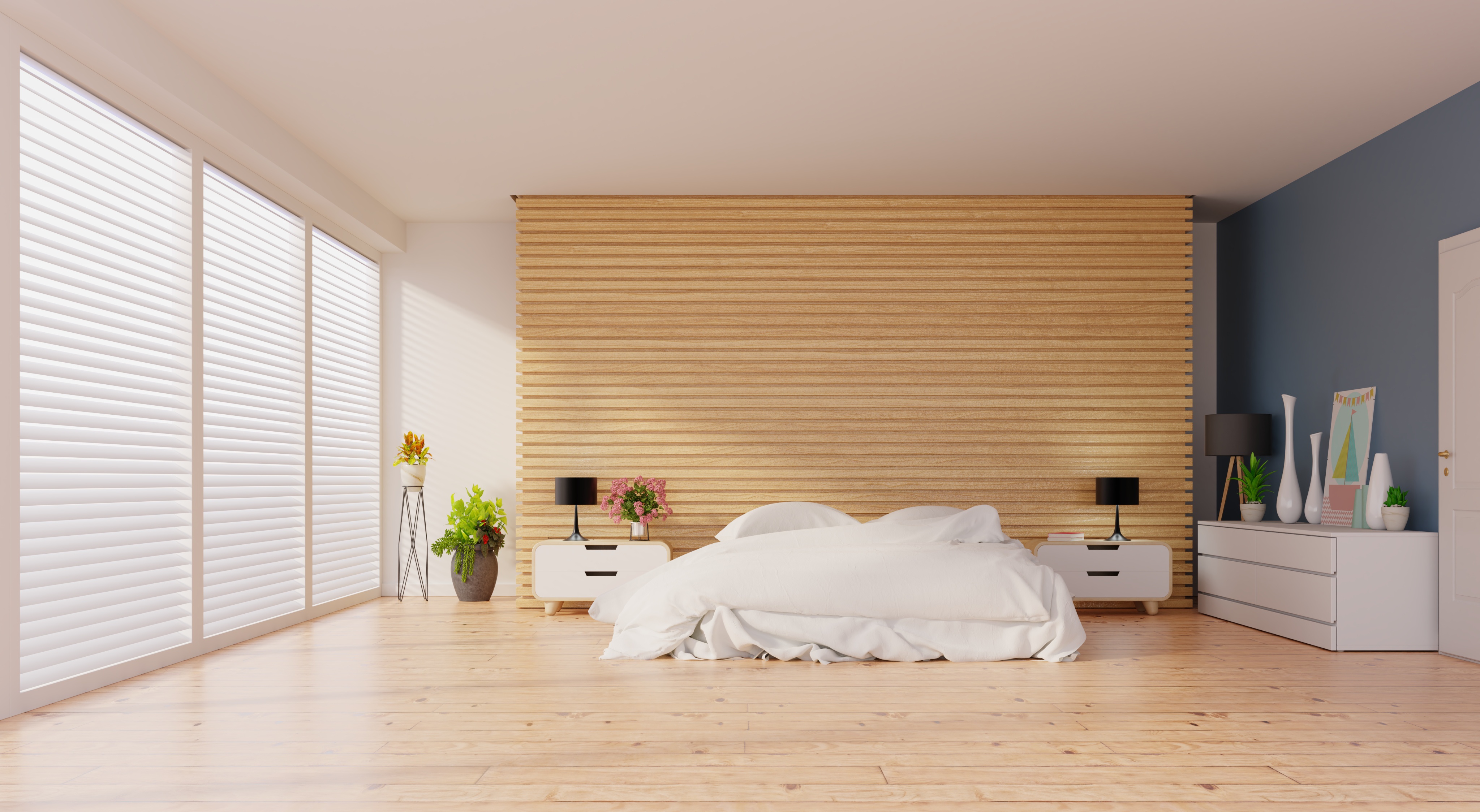 Bed Bedroom Furniture Room Wallpaper - Resolution:4096x2248 - ID:1162478 - ...