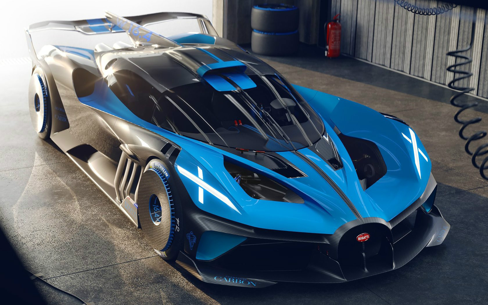 Car Supercars Bugatti Bugatti Bolide Concept Car Blue Cars Garage Car ...