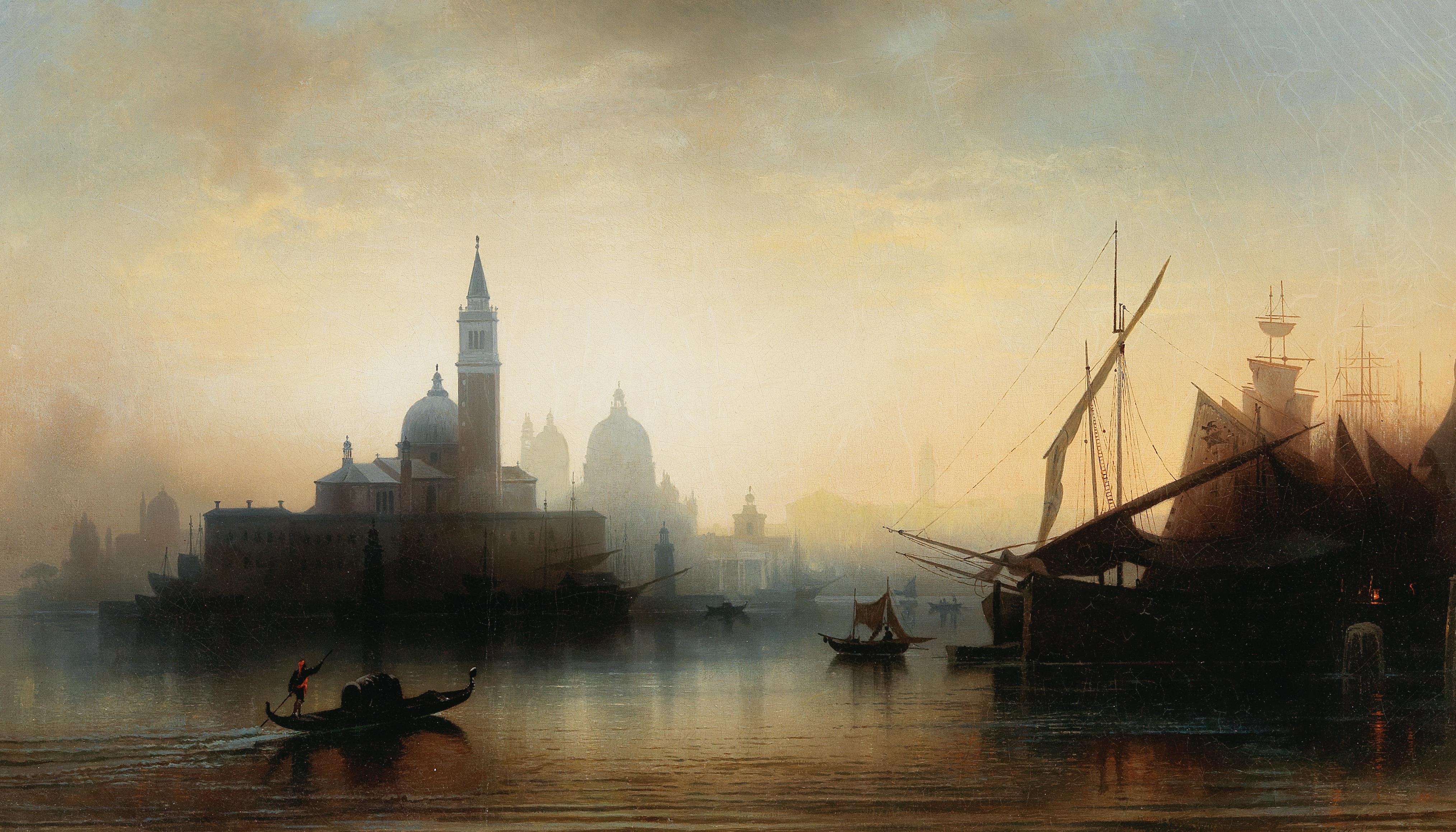 Старая картина обои. Айвазовский Венеция 1842. Картина Венеция Айвазовского.