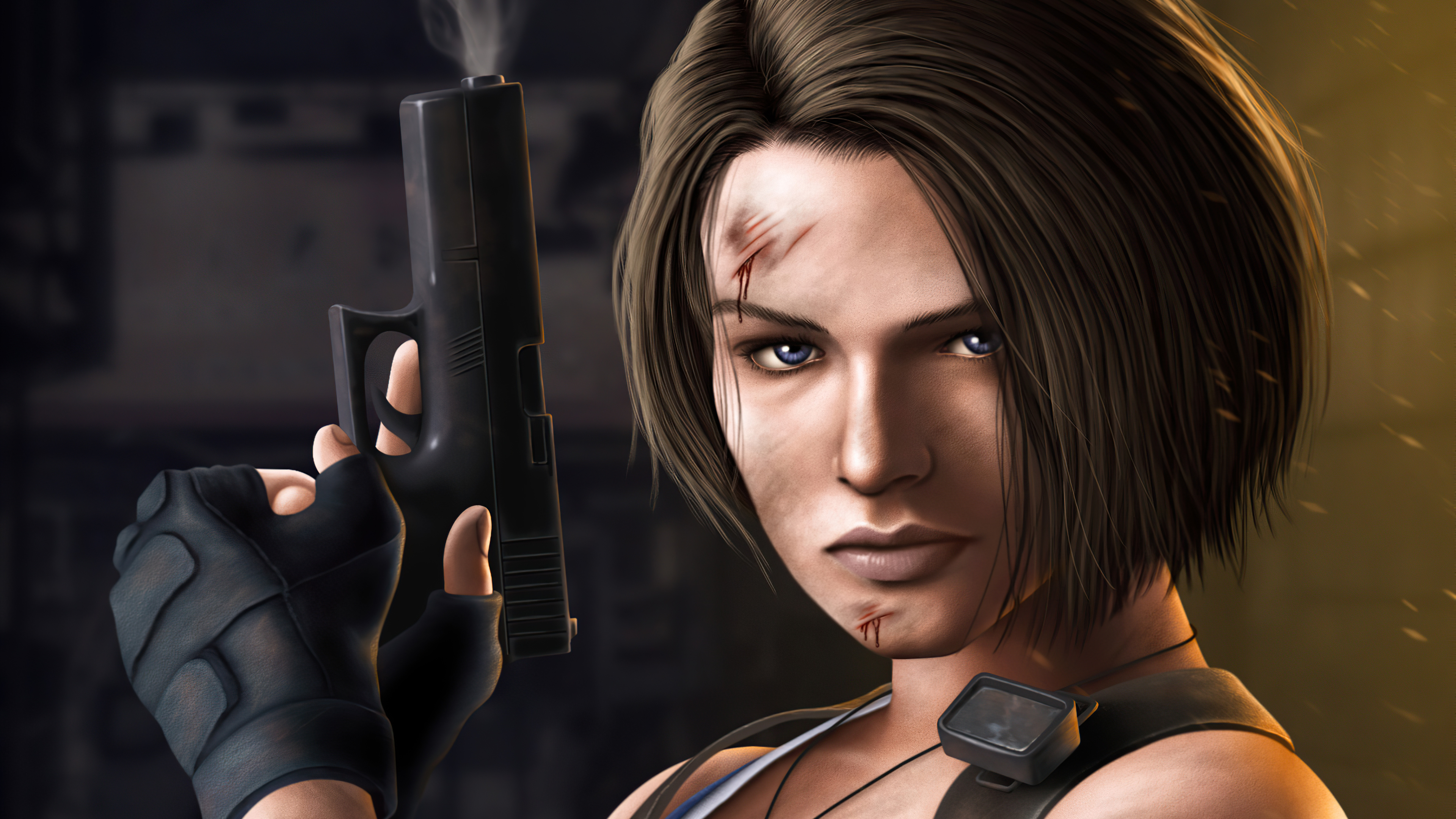 Jill Valentine Resident Evil 3 Wallpaper - Resolution:3840x2160 - ID:125539...