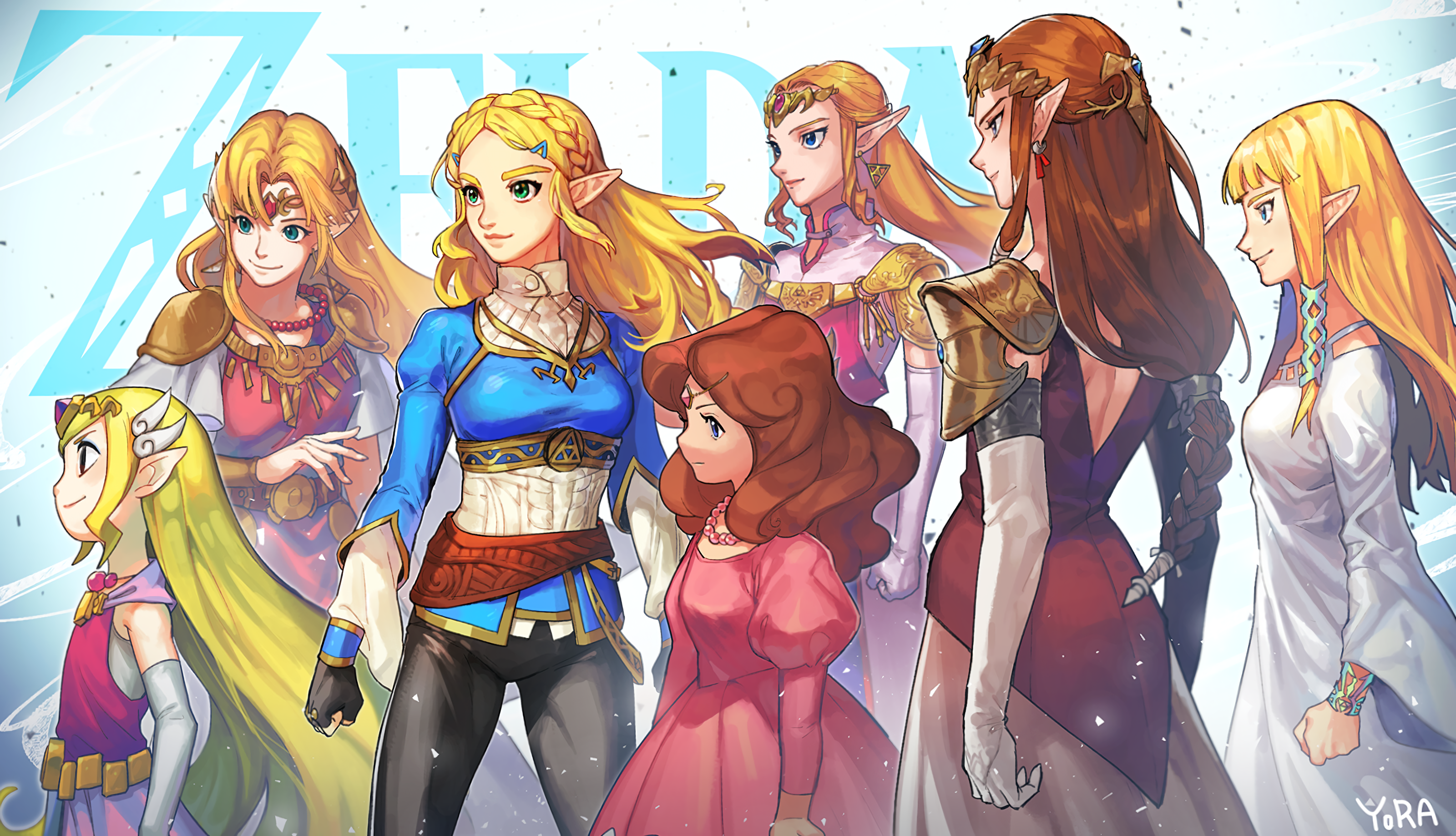 Anime Anime Girls The Legend Of Zelda Twilight Princess The Legend Of Zelda Skyward S...