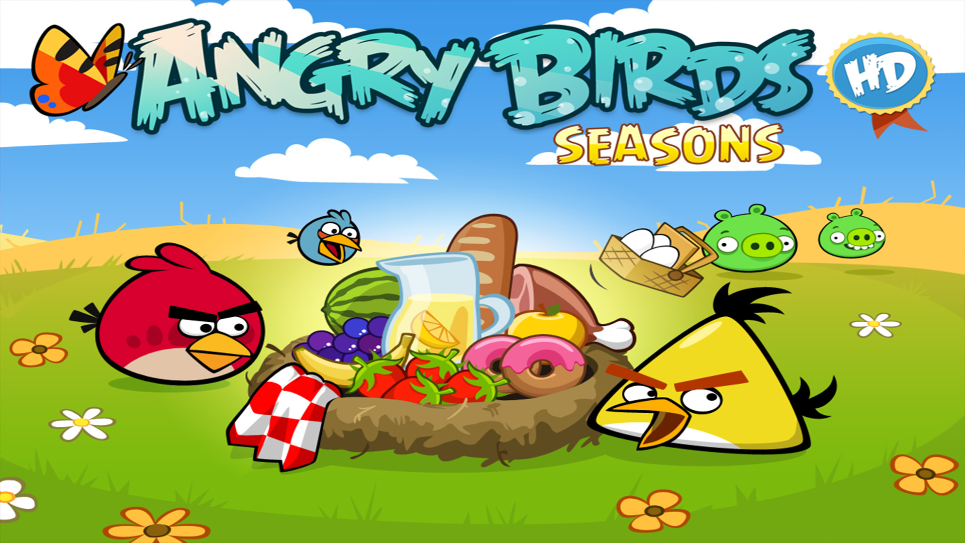 Песня энгри бердс. Энгри бердз Сизонс. Angry Birds Seasons 2.2.0 ПК. Возрождение мода Angry Birds Seasons. Фон Энгри бердз.